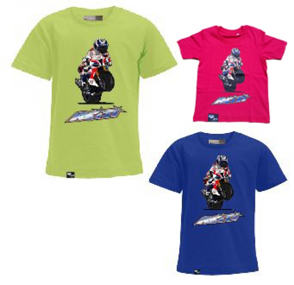 T-Shirt Kids pink Comic